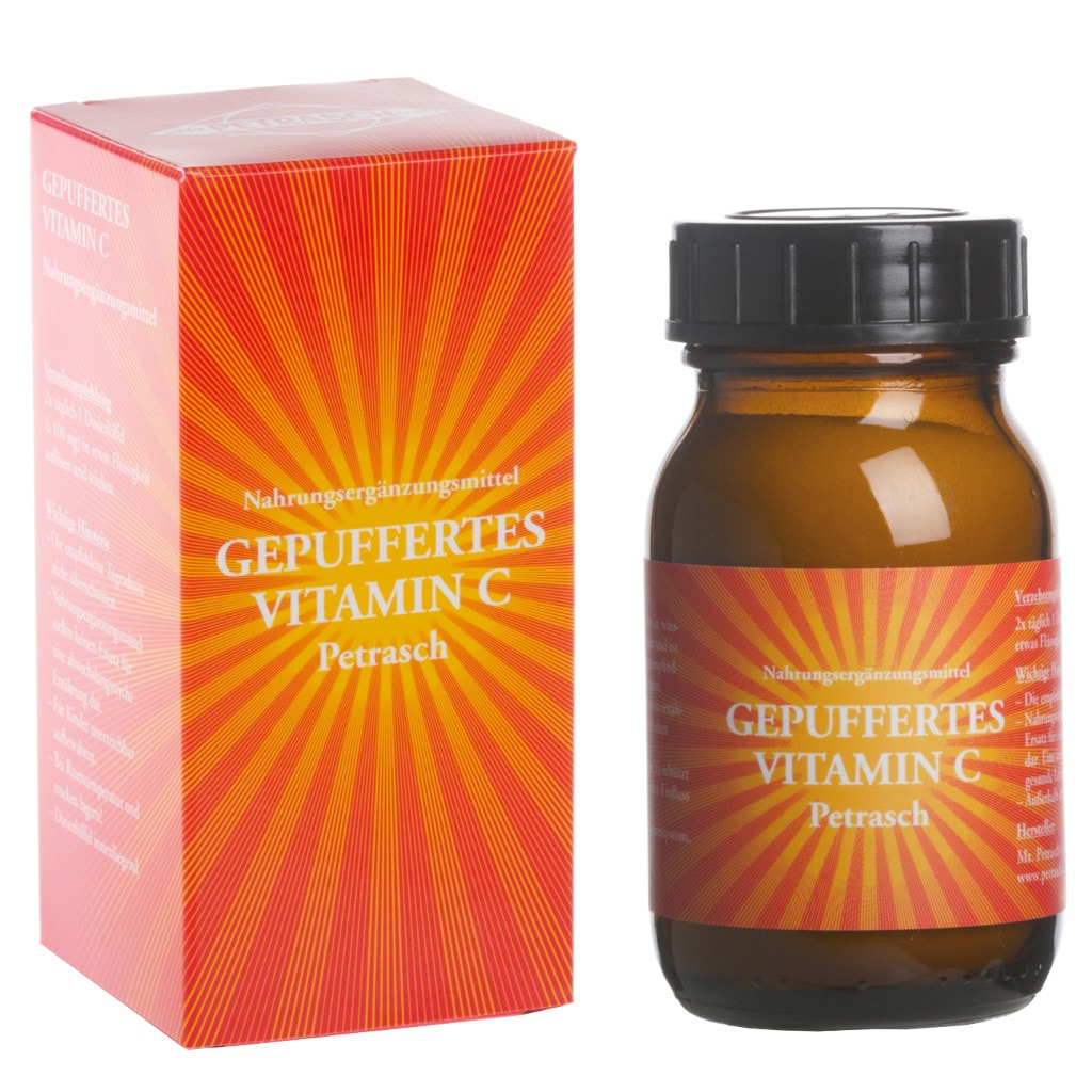 Vitamin C, gepuffert, 90 g